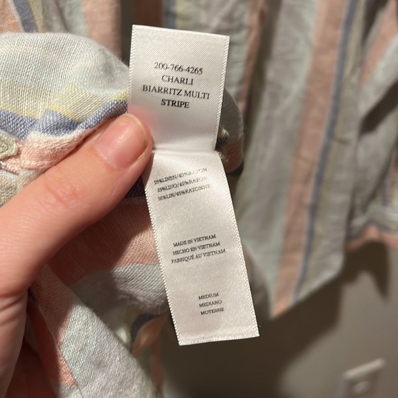 Rails Charli Shirt, Biarritz Multi Stripe - M - Picture 12 of 12